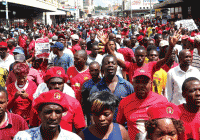 ZIMBABWE OPPOSITION PARTY MARCH TO STOP FRAUD AND CORRUPTION IN THE UPCOMING PRESIDENTIAL ELECTION.