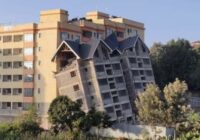 BUILDING UNDER CONSTRUCTION IN KENYA COLLAPSED