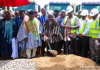 GHANA VP CUT SOD FOR CONSTRUCTION OF TAMALE-WALEWALE HIGHWAY