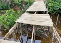 BRIDGE CONNECTING CLAY-ASHLAND CUT-OFF IN LIBERIA