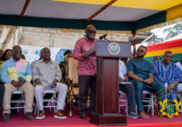 GHANA PRESIDENT CUT SOD FOR CONSTRUCTION OF SUAME INTERCHANGE