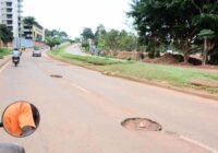 SEVERAL POTHOLES RE-EMERGED ON FOUR KAMPALA CITY IN UGANDA