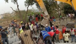 BUILDING COLLAPSED: ONE DEAD AS MANY INJURED IN ABUJA, NIGERIA